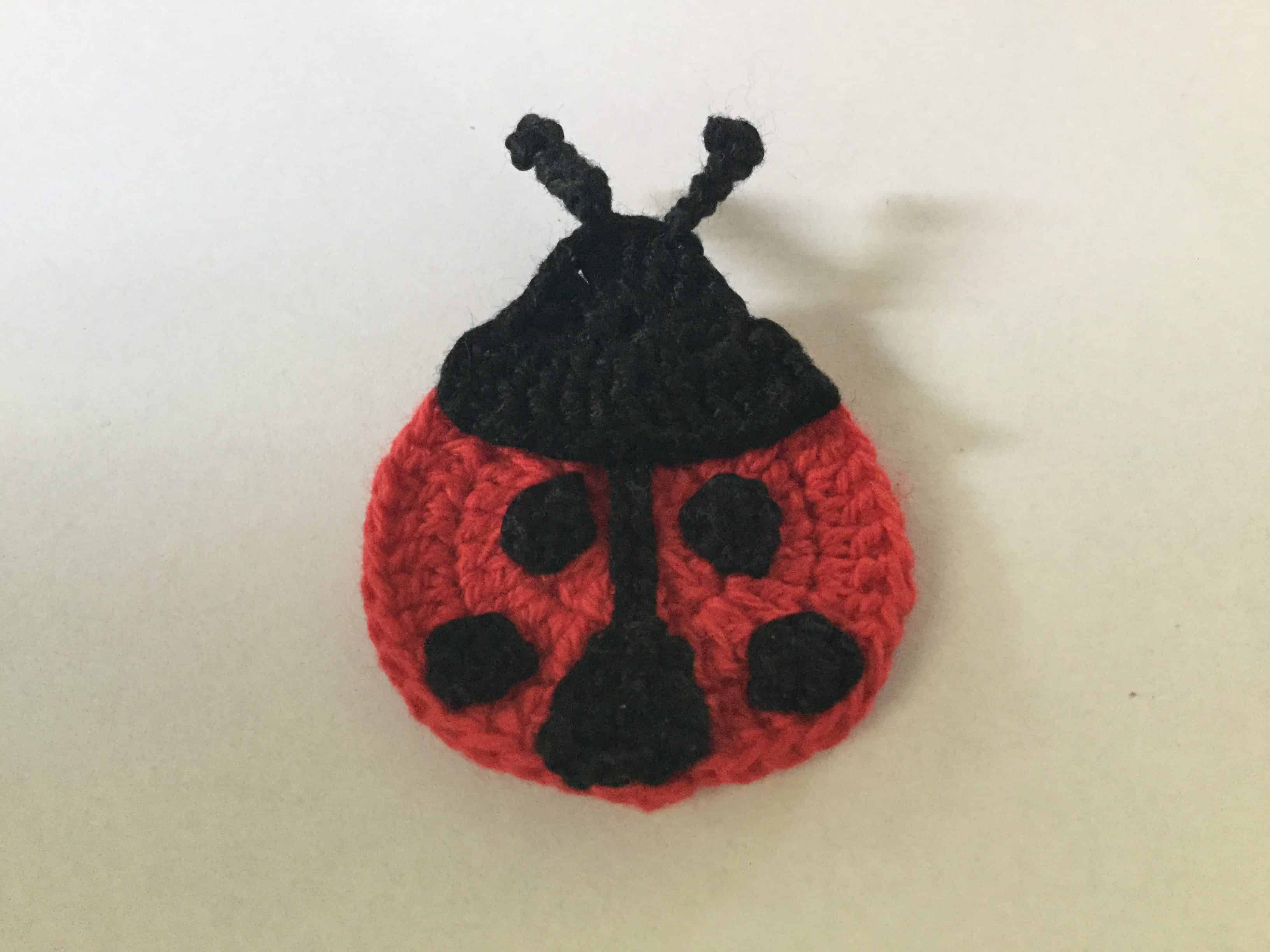 Ladybug Antenna Attached • Kerri's Crochet