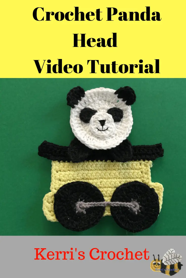 Crochet Panda Head Video Tutorial • Kerris Crochet