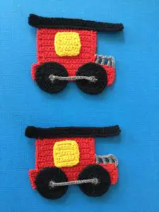 Crochet train caboose group