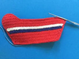 Crochet ship finished hull