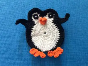 Finished crochet penguin