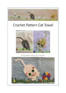 Crochet Cat Towel eBook Cover Page