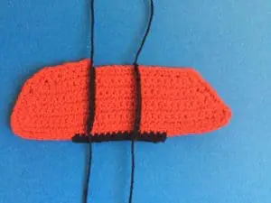 Crochet car door frame
