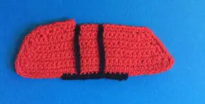 Crochet car body with door frame