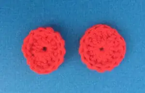 Crochet car inner wheels