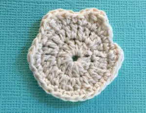Crochet monkey face