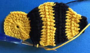 Crochet bee neatening body