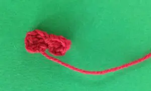 Crochet gingerbread man bowtie