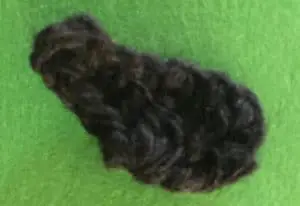 Crochet cow front marking