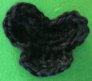 Crochet cow large marking