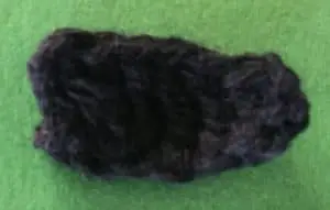 Crochet cow tail marking