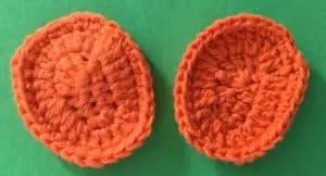 Crochet crouching tiger paws