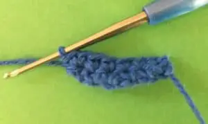 Crochet boy with a fishing rod beginning cuff