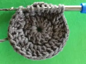 Crochet kangaroo joey neck 2