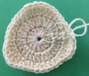 Crochet little rabbit head