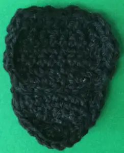 Crochet buffalo head