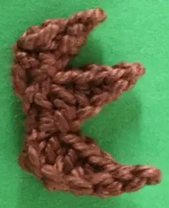 Crochet horse mane