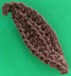 Crochet horse tail