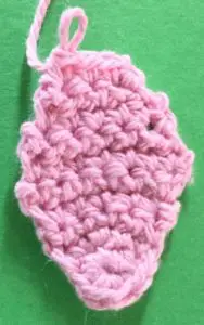 Crochet rocking horse head