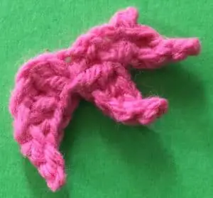 Crochet rocking horse mane