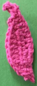 Crochet rocking horse tail