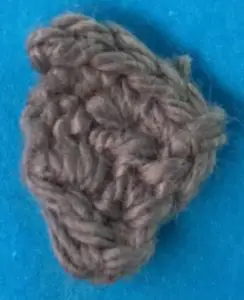 Crochet Humpback Whale small fin