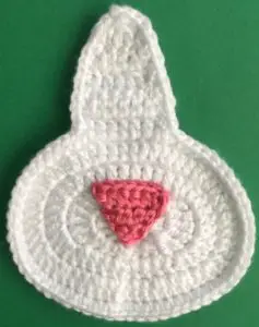 Crochet cat bag muzzle with nose
