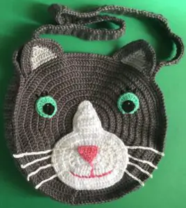 Crochet cat bag whiskers