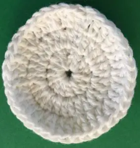 Crochet panda head head