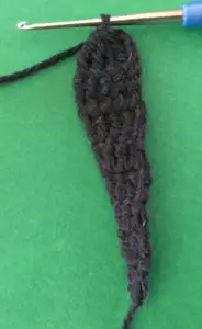 Crochet butterfly upper body