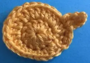 Crochet easy duck body with tail
