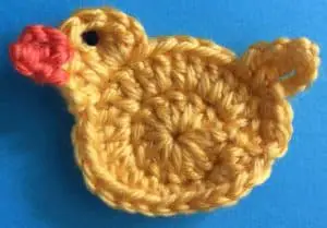 Crochet easy duck eye