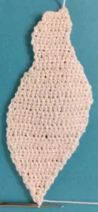 Crochet cockatoo body