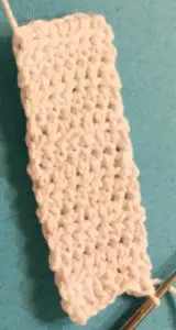 Crochet cockatoo tail