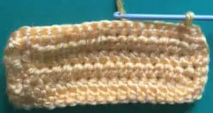 Crochet digger slip stitches to start cab