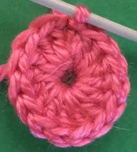 Crochet easy pig head first row