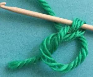 Crochet mallard duck magic loop