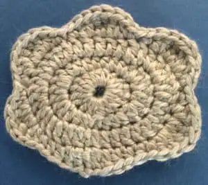Crochet cloud body