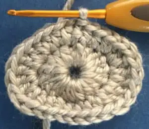 Crochet cloud row two