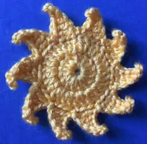 Crochet sun body