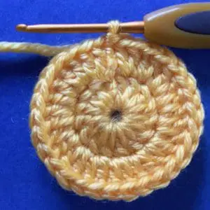 Crochet sun row two