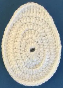 Easy swan crochet body