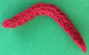 Crochet bicycle applique joiner frame