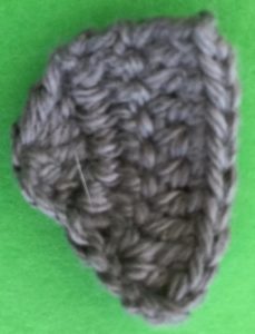 Crochet baby elephant ear