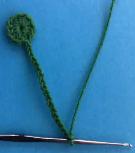 Crochet dinosaur chain for neck