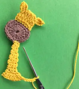 Crochet giraffe 6 chain