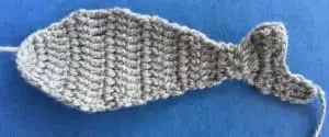 Crochet shark body