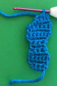 Crochet flip flops sole