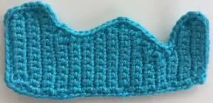 Crochet plane mobile body neatened