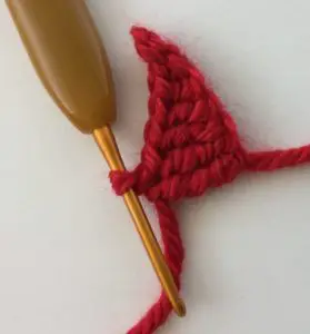 Crochet plane mobile tail flap